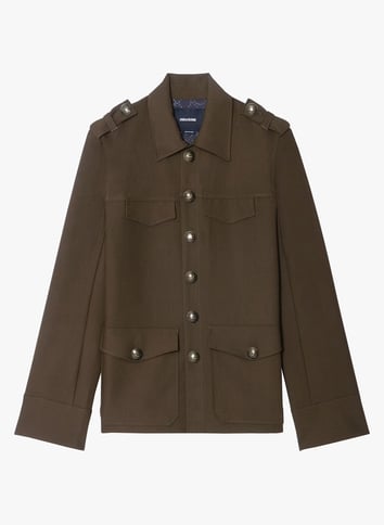 Veste tailleur col classique ZADIG&VOLTAIRE Vert